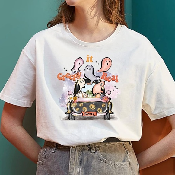 New 6Pcs Halloween Iron on Patches for Clothes T-Shirts Jeans Jackets Bags DIY - Picture 14 of 15